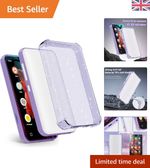 Elegant TPU Case for Innioasis G1 G3 MP3 Player - Glitter Purple 4" Protection