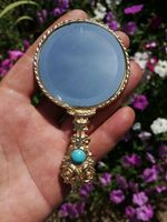 Vintage Mirella Decorative Mirror. Ornate Beaded Design. Beautiful Display Piece