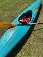 MI Designs 380 Touring Kayak Package Single Sit Inside Canoe With Paddle