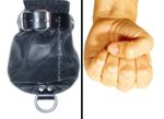 Quality Genuine Leather Fist Mittens Restriction Bondage Fetish Slave BDSM UK