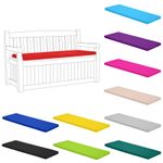3-Seater Bench Pad Keter Iceni Eden Garden Bench Cushion for Outdoor Patio Seat