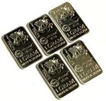 5x1g Vienna Philharmonic Wessex Mint 999.9 Fine Silver Bars Uk Seller..Rare..