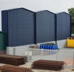 Model Railway Warehouse / Industrial / Factory Building Relief OO Gauge 20mm DPT