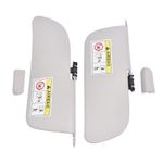 Sun Visor Set Left Right Fits Citroen C3 II 2009-2016 1613251480 / 16 132 514 80