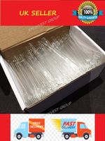 100 ( 1 BOX ) Glass Lily Pipe lufki lufka fifka cigarette holder
