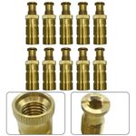Premium Brass 3 4 inch Pool Cover Anchors Weather Resistant Secure Fit