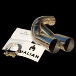 BMW 3/4 Series Exhaust Twin Tailpipes, F30/1/2/3/6, Dual Tips