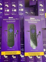 Roku Voice Remote Pro | Rechargeable, Hands-free Voice Controls, Headphone Mode