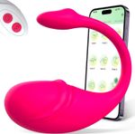 Sex Toy Vibrator Adult Toys Remote Control Vibrator with Phone Control, Couples