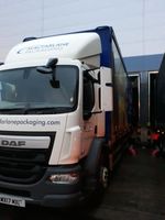 68  HGV daf lf 45 55  (2006 onwards) 750 mirror cover WHITE CUTOUT