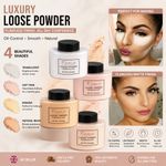 4 Colour Luxury Banana Powder Long-lasting Waterproof Light & Breathable Setting