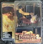 Jimi Hendrix Figure Spawn.com McFarlane Monterey Festival 1967 