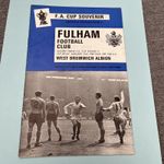 (12) FA Cup 4th Round Fulham v West Brom 25.1.1969