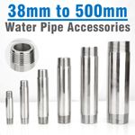 304 Stainless Steel Tube/Pipe Fittings 1/2" 3/4" 1" BSP Threaded Extension Pipe