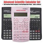 SCIENTIFIC CALCULATOR ELECTRONIC OFFICE 12 DIGITS SCHOOL EXAMS GCSE WORK OFFICE 