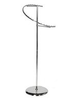 NEW HEAVY DUTY SPIRAL CLOTHES RAIL GARMENT DRESS HANGING STAND
