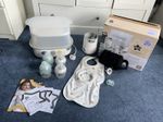 Tommee Tippee Complete Feeding Set Electric Steam Steriliser Baby Bottles Warmer