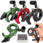 Compound Bow Release Aids 3 Finger Thumb Trigger Hunting Archery Target RH LH