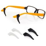 5 Pairs Silicone Anti Slip Glasses Ear Hooks Grip Holders for Glasses Sunglasses