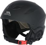 Trespass Unisex Ski Snowboard Helmet Skyhigh Snow Sports Size M 54-58cm Black