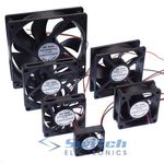 5V or 12V Axial Sleeve Bearing Burshless Fan 40mm 60mm 80mm 120mm