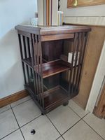 Edwardian Mahogany Revolving Bookcase