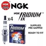 GENUINE NGK UPGRADED IRIDIUM IX SPARK PLUGS - CR8EIX - SET OF 4 - NGK 4218