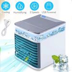 2026 Mini Air Cooler Fan Portable Low Noise Water-Cooled Air Conditioning Unit
