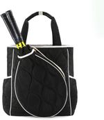 Tennis Tote Bag, Racket Backpack Extra-Large Quilted Pickleball, Water-Resistant