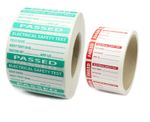 PAT Test Label Bundle, 1,000 Passed labels with 20 FREE failed labels.