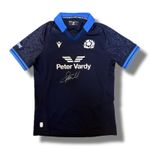 Signed RUSSELL Scotland Rugby 2023 Shirt - Six Nations Memorabilia - COA & Proof