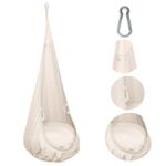 MAMOI® Swing hanging chair, Indoor hammock, Sensory swing seat for bedroom