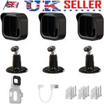 Blink Outdoor Camera Wall Mount Bracket,Weatherproof Protective Cover Case 3PCS