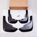 FOR LAND ROVER DEFENDER L663 110/ 90 MUD FLAP 2020+ WITH UNION JACK GLOSS BLACK