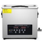 7L Digital Ultrasonic Cleaner Tank w Heater for Retainer Auto Part Glasses Timer