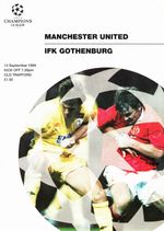 Manchester United v IFK Göteborg 1994-1995 Champions League 14/09/1994