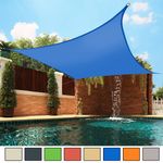 Sun Shade Sail Garden Patio Awning Canopy 98% UV Block Square NEW