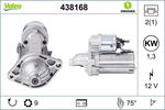 Valeo 438168 Starter Fits Fiat Doblo 1.3 JTD 16V 1.3 JTD 1.3 D Multijet 1.9 JTD