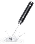 Maestri House Rechargeable Milk Frother Handheld with IPX6 Waterproof Electric