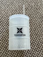 Alton Towers Resort Toxicator Plastic Cup Great Condition Merlin Entertainments
