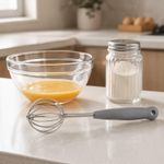 Stainless Steel Whisk Balloon Whisk Manual Kitchen Tool Easy Clean Compact Egg