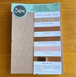 Sizzix Opulent Cardstock Pack Rose Gold 8 x 11 1/2in 40 Sheets 250gsm 664534