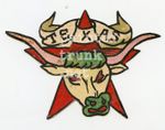 antique original dutch vandee steer bull star texas tattoo flash cuts 3x4.5