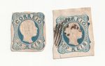 Portugal Stamps 1856 25r Mint and Used