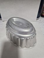 Vintage Diamond 1950s Aluminium Jelly Mould With Fluted Sides