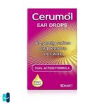 Cerumol Ear Drops Dual Action Formula 10ml | To Gently Soften & Remove Ear Wax