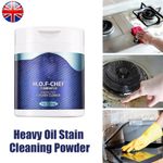 Cleaner Powder-Heavy Oil Stain Powder Cleaner,All Purpose Stain Remover NEW UK