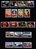 BRITISH ANTARCTIC TERRITORY  2017 COMPLETE YEAR SET:  4 SETS + 1 MINISHEET  MNH