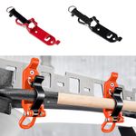 2Pcs Quick Release Axe Shovel Holder Roof Rack Truck Vehicle Wall Mount Clamps