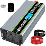 4000W 8000W(Surge) Pure Sine Wave Power Inverter 12V to 240V Converter Remote UK